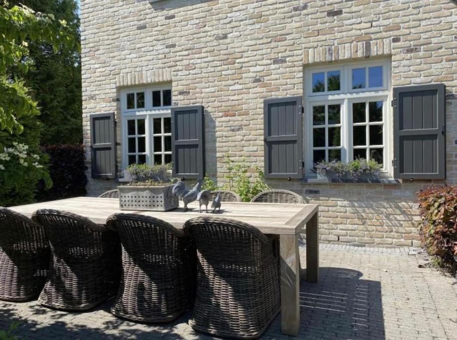 Sfeervol Familielandhuis In De Groene Kempen Baarle-Hertog Exteriör bild